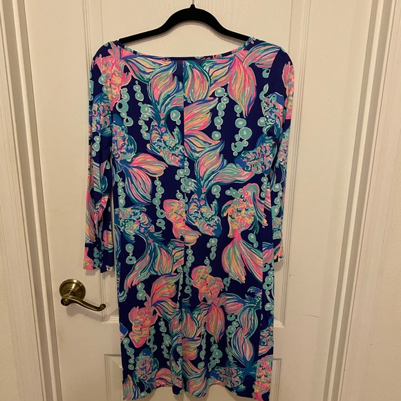 ๐๐๐EUC Lilly Pulitzer Beacon Twilight Blue Scale Up M ๐๐๐ - Picture 11 of 13